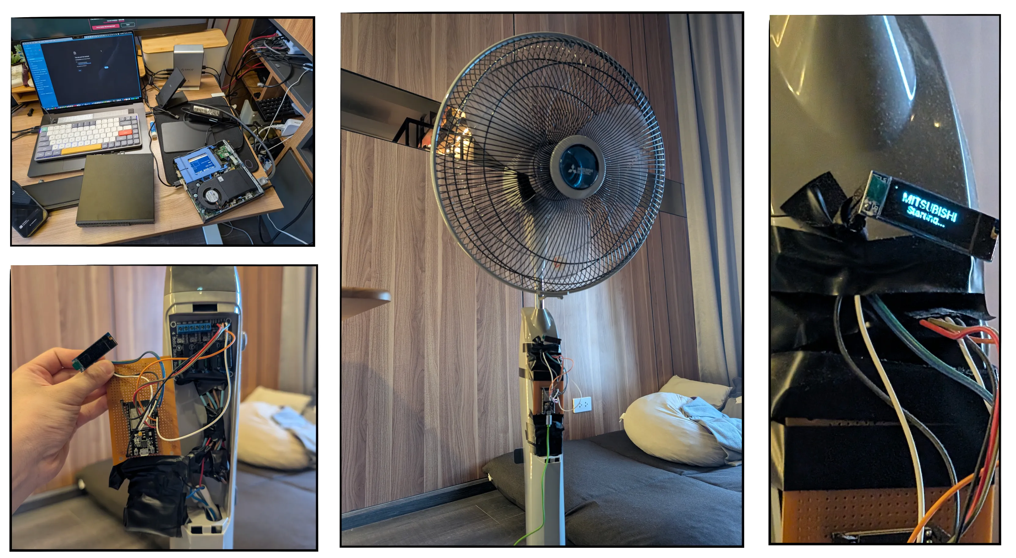 แงะพัดลมทำระบบ IoT
